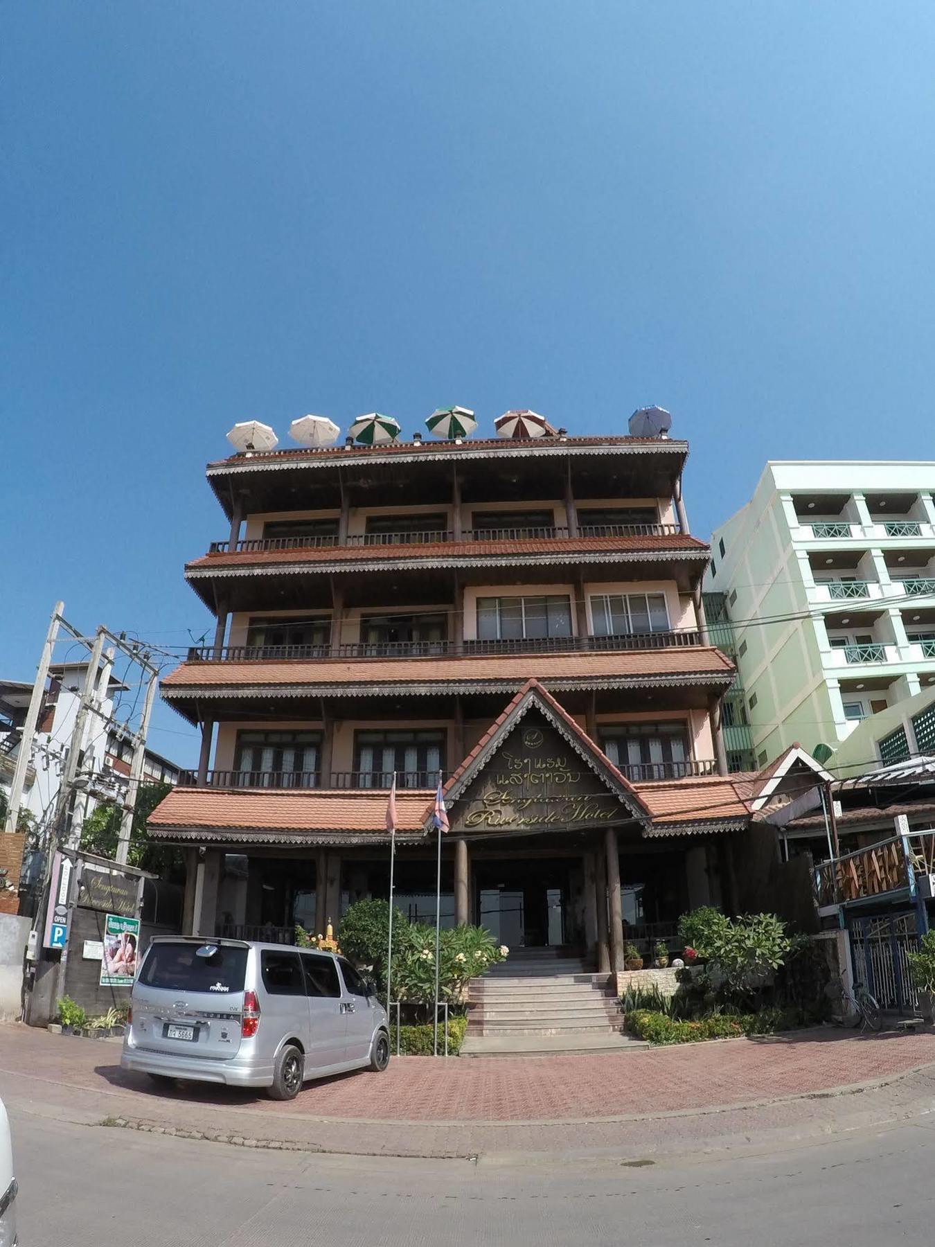 Sengtawan Riverside Hotel Vientiane Exterior foto